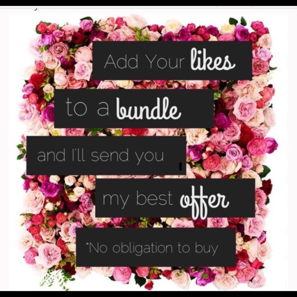 I will send my best offer to any bundles created
